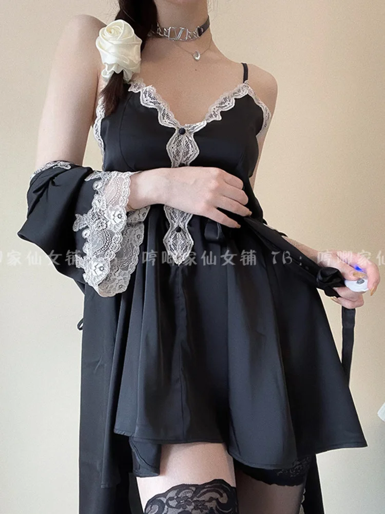 Sexy TVVOVVIN Fairy Lace Cute Funny Nightdress Thin Silk Tank Mini Dress Home Clothes Fashion Hot Korean Tops Sweet 1P8J
Sexy TVVOVVIN Fairy Lace Cute Funny Nightdress Thin Silk Tank Mini Dress Home Clothes Fashion Hot Korean Tops Sweet 1P8J