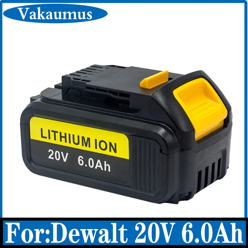 20V 6.0Ah DCB200 Replacement Lithium ION Battery, Suitable FOR DeWalt MAX XR DCB205 DCB201 DCB203 Power Tool Battery
20V 6.0Ah DCB200 Replacement Lithium ION Battery, Suitable FOR DeWalt MAX XR DCB205 DCB201 DCB203 Power Tool Battery