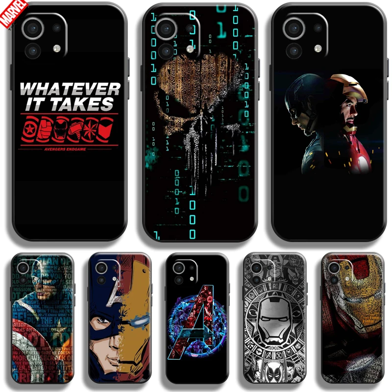 Marvel Avengers Phone Case For Xiaomi Mi 11 11 Lite 5G Back Coque Ultra-Thin Black Bumper Funda Soft TPU
Marvel Avengers Phone Case For Xiaomi Mi 11 11 Lite 5G Back Coque Ultra-Thin Black Bumper Funda Soft TPU