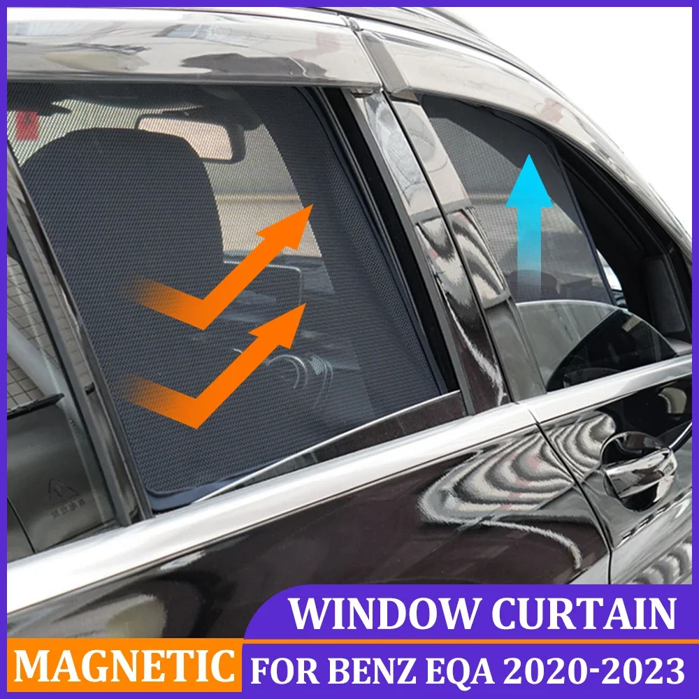 Magnetic Car Sunshade For Mercedes Benz EQA 2020 2021 2022 Passenger Privacy Side Car Window Sun Shade Curtain For Benz EQA 2023
Magnetic Car Sunshade For Mercedes Benz EQA 2020 2021 2022 Passenger Privacy Side Car Window Sun Shade Curtain For Benz EQA 2023