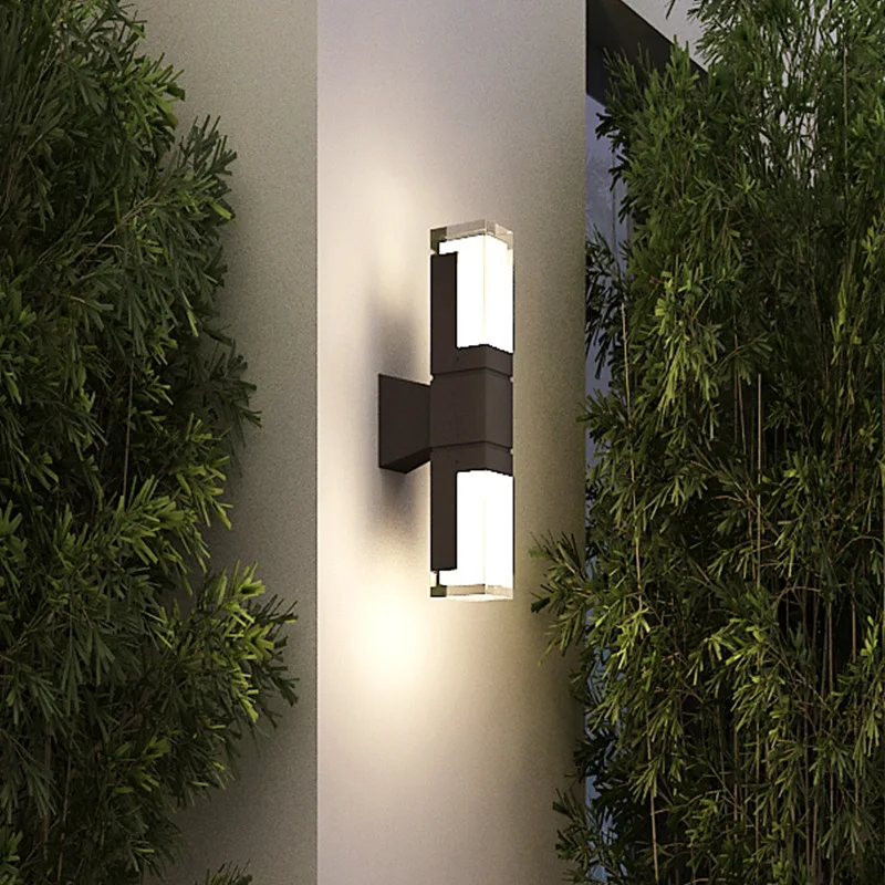 LED Outdoor Waterproof Wall Lamp Modern Wall Lamp Acrylic Porch Villa Exterior Wall Courtyard Corridor Double Head Wall Lamp
LED Outdoor Waterproof Wall Lamp Modern Wall Lamp Acrylic Porch Villa Exterior Wall Courtyard Corridor Double Head Wall Lamp