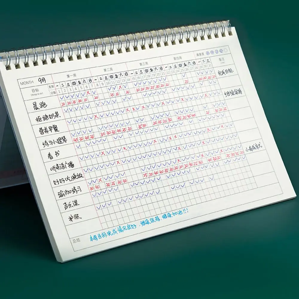 Stationery Supplies Notepad Schedule Memo Pad To-Do List Weekly Monthly Planner Spiral Notebooks Check-in Planner
Stationery Supplies Notepad Schedule Memo Pad To-Do List Weekly Monthly Planner Spiral Notebooks Check-in Planner
