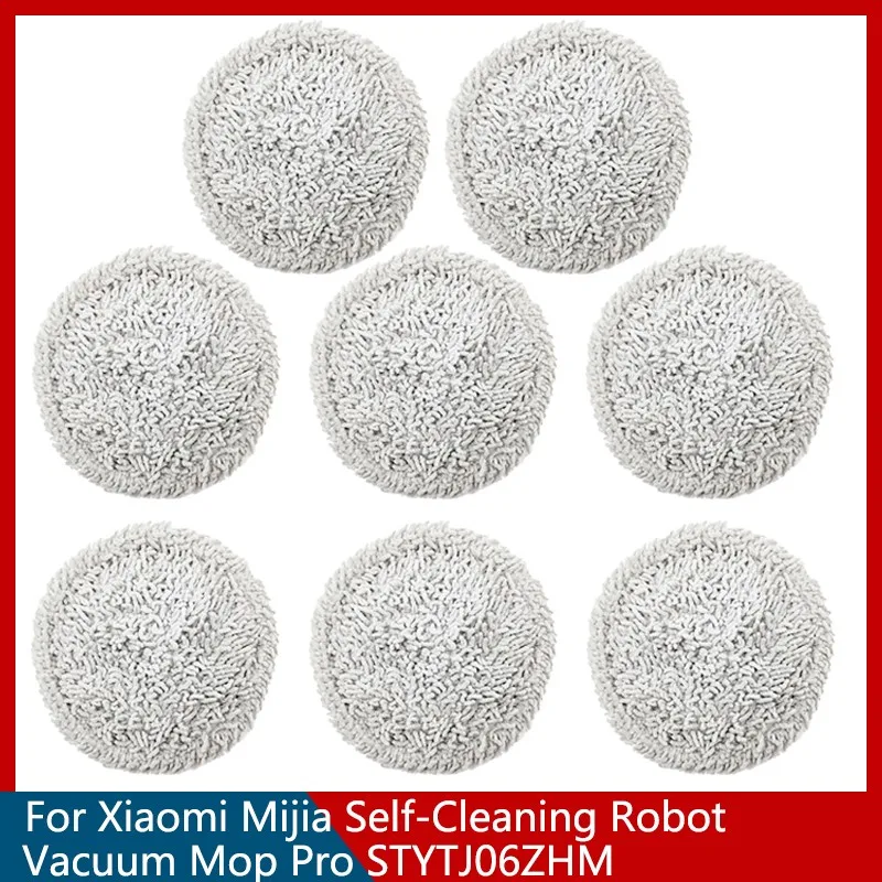 

Washable Mop Rag Cloth For Xiaomi Mijia Self-Cleaning Robot Vacuum Mop Pro STYTJ06ZHM Sweeping Cleaner Accessories