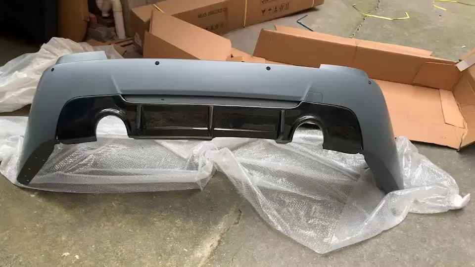 MP Type Rear Bumper Lip For 2004-2011 BMW 3 Series E90 M-Tech Upgrade Carbon Fiber Rear Diffuser
MP Type Rear Bumper Lip For 2004-2011 BMW 3 Series E90 M-Tech Upgrade Carbon Fiber Rear Diffuser