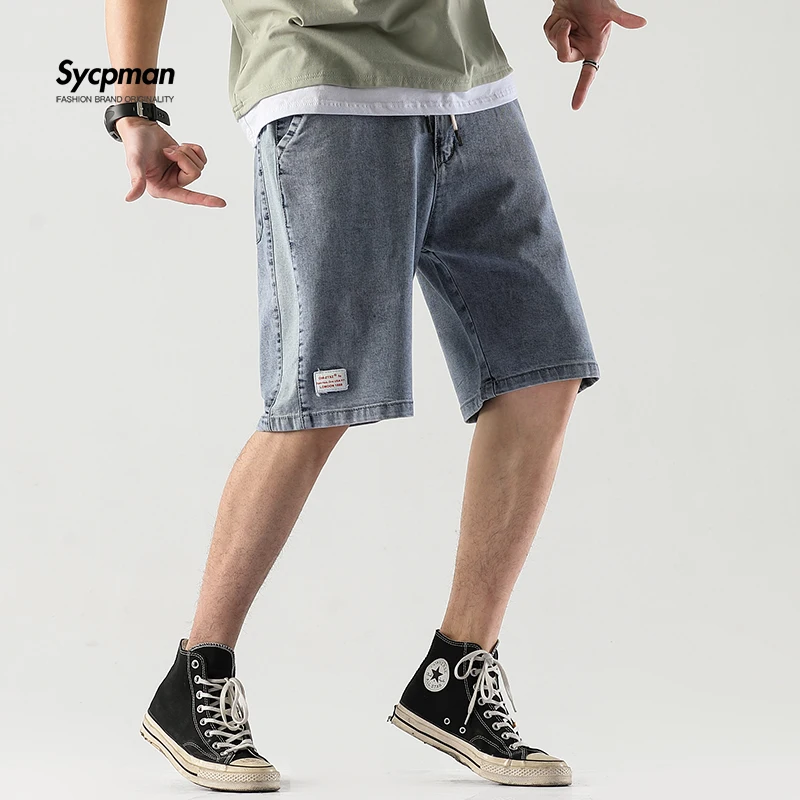 Jeans men's loose spring style large 2021 Harlan pants men's 5-point pants midpants elastic fattening shorts
Jeans men's loose spring style large 2021 Harlan pants men's 5-point pants midpants elastic fattening shorts