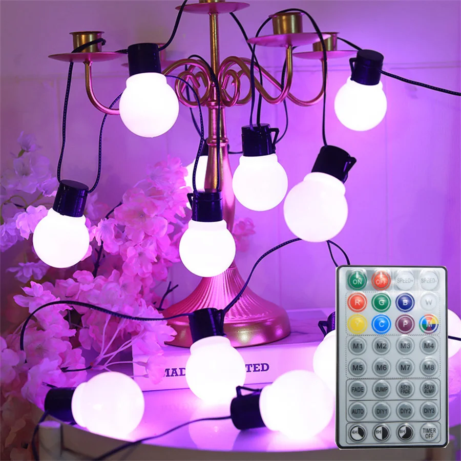 5M Globe Ball String Light 18 Bulbs Christmas Fairy Garland Light Outdoor USB Powered Fairy Light For Home Party Wedding Decor
5M Globe Ball String Light 18 Bulbs Christmas Fairy Garland Light Outdoor USB Powered Fairy Light For Home Party Wedding Decor