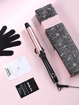 1.2-Inch Curling Iron Hai , Heat 180-450℉,Dual Voltage,Include Heat Resistant Glove
1.2-Inch Curling Iron Hai , Heat 180-450℉,Dual Voltage,Include Heat Resistant Glove