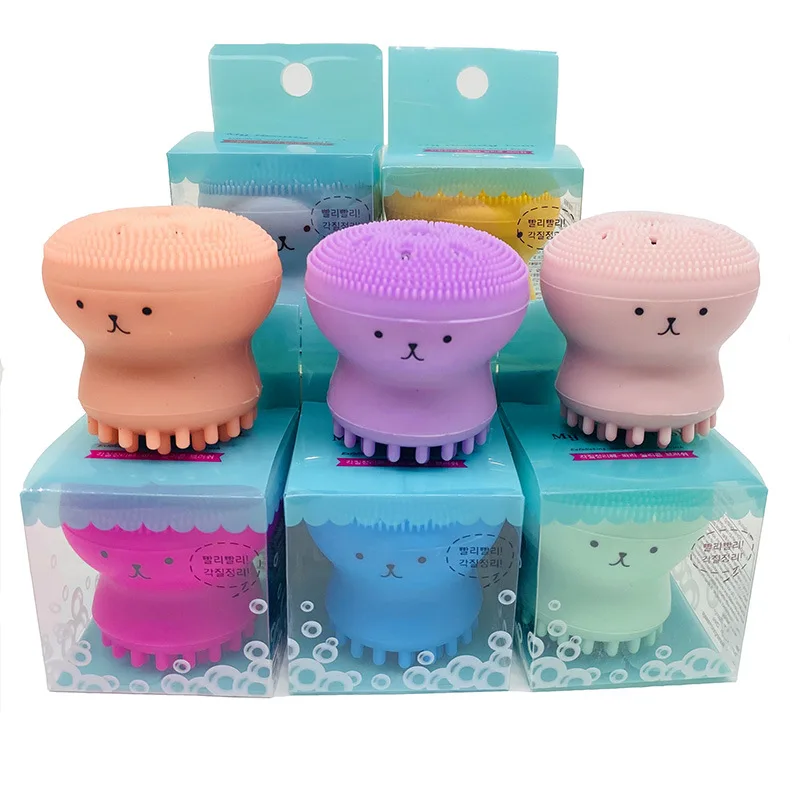 1PC Silicone Face Cleansing Brush Facial Cleanser Pore Cleaner Exfoliator Face Scrub Washing Brush Skin Care Octopus Shape
1PC Silicone Face Cleansing Brush Facial Cleanser Pore Cleaner Exfoliator Face Scrub Washing Brush Skin Care Octopus Shape