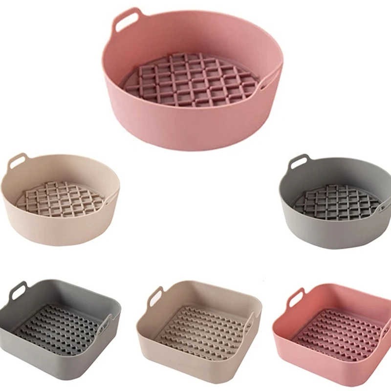 Airfryer Silicone Pot Multifunctional Air Fryers Oven Accessories Bread Fried Chicken Pizza Basket Baking Tray
Airfryer Silicone Pot Multifunctional Air Fryers Oven Accessories Bread Fried Chicken Pizza Basket Baking Tray