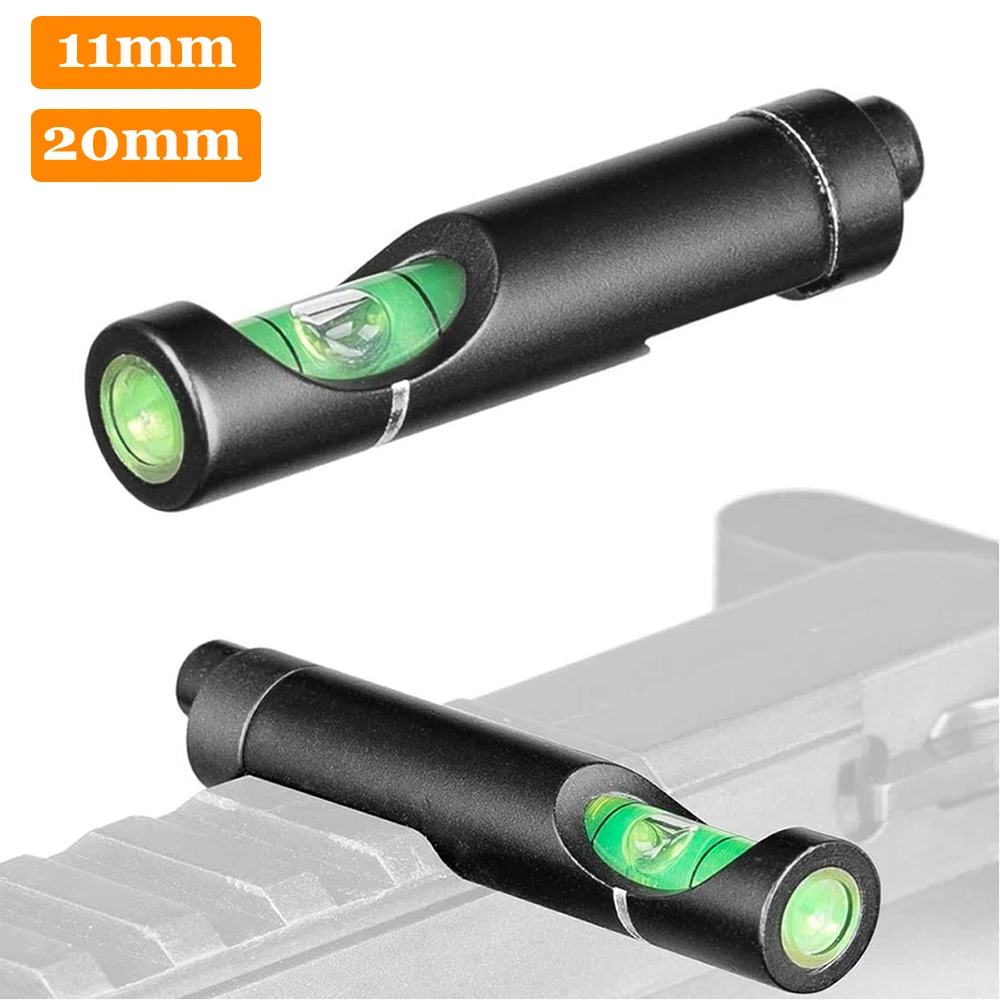 

Hunting Spirit Bubble Level Optical Scope Mounts for 11mm/20mm Picatinny Rail Rifel Scope Leveling Tool Kit Hunting Accessories