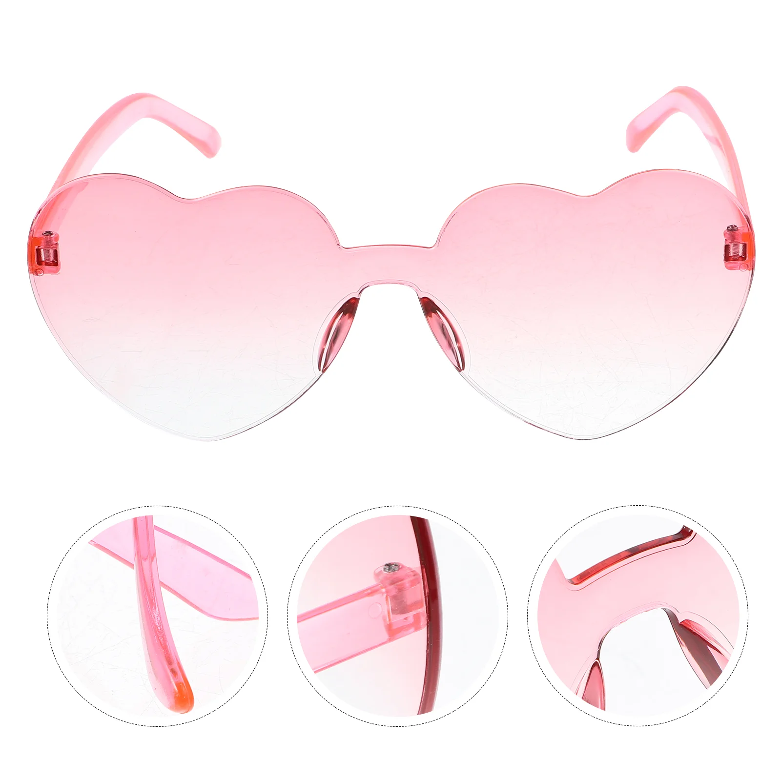 4 Pcs Heart Shaped Glasses Decorative Sunglasses Pink Ball Gown Party Eyeglasses Wave Favors
4 Pcs Heart Shaped Glasses Decorative Sunglasses Pink Ball Gown Party Eyeglasses Wave Favors