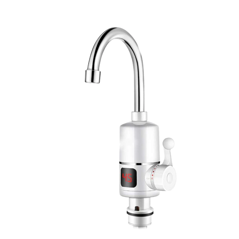 3000W Instant Tankless Electric Hot Water Heater Faucet Kitchen Instant Heating Tap Water Faucet with LED Digital Display EU Plu
3000W Instant Tankless Electric Hot Water Heater Faucet Kitchen Instant Heating Tap Water Faucet with LED Digital Display EU Plu