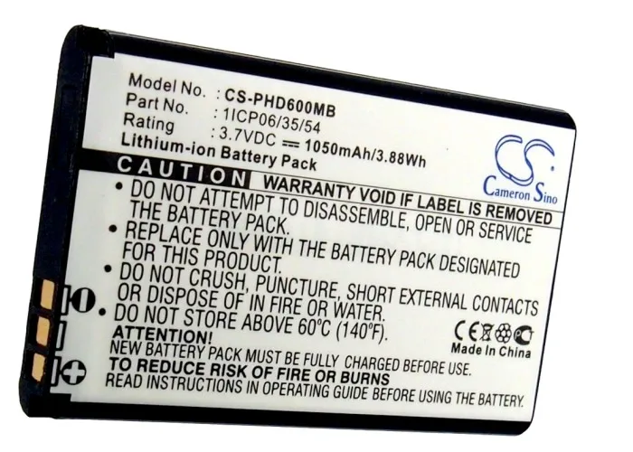 CS 1050mAh Battery For Detewe Vision 4000 Levana Baby Monitor 32104 Baby Monitor 32102 Baby Monitor 32108 Baby Monitor 32109
CS 1050mAh Battery For Detewe Vision 4000 Levana Baby Monitor 32104 Baby Monitor 32102 Baby Monitor 32108 Baby Monitor 32109