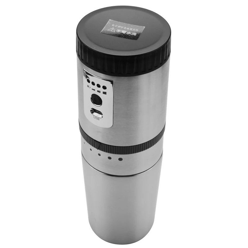 AD-Portable Coffee Maker, Mini Semi-Automatic Coffee Machine Compact Coffee Grinding Equipment Stainless Electric Chargeable Esp
AD-Portable Coffee Maker, Mini Semi-Automatic Coffee Machine Compact Coffee Grinding Equipment Stainless Electric Chargeable Esp