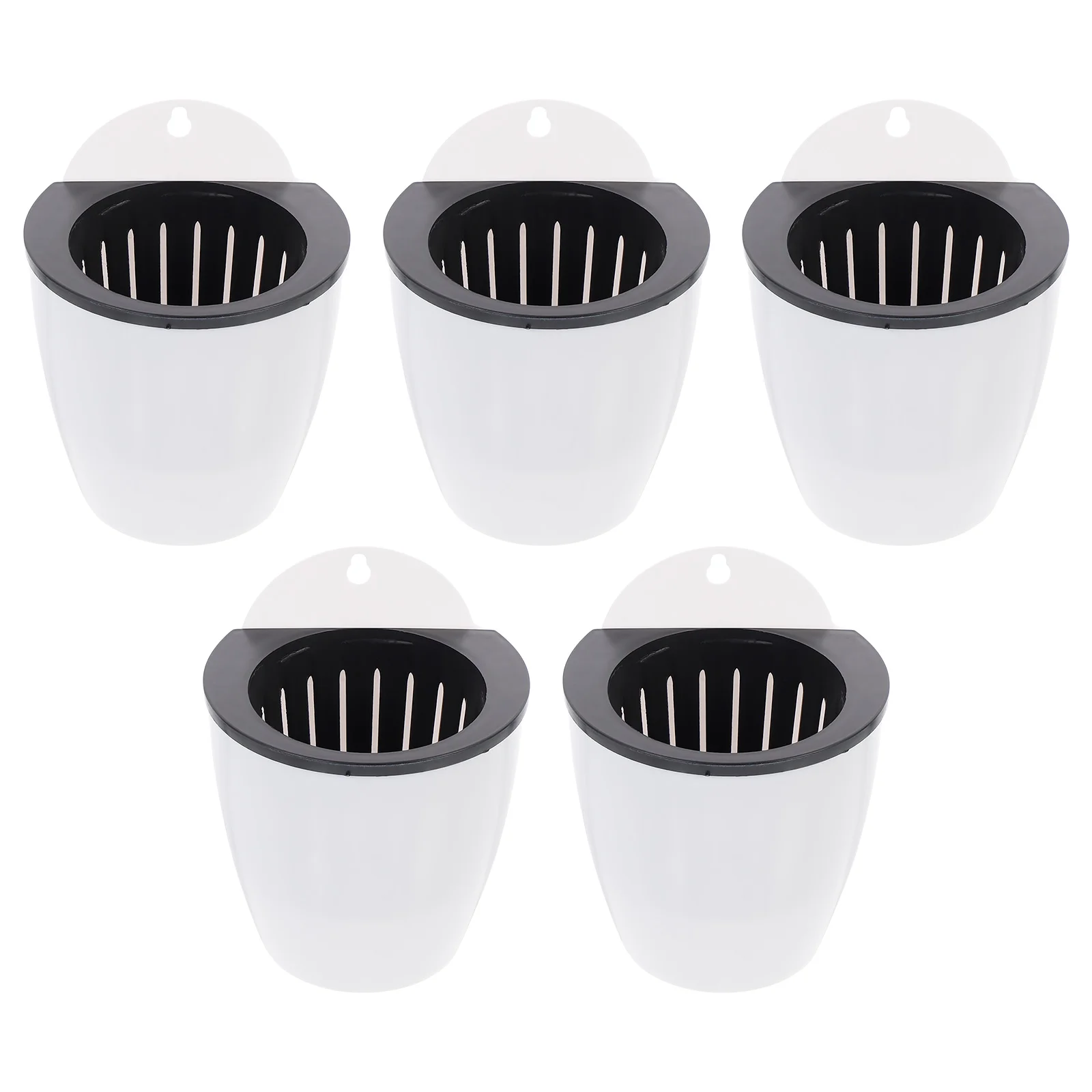 5 Pcs Hanging Flower Pots Indoor Desktop Decorative Planter Succulent Plants Pot Round Gardening Box Automatic Flower Pot
5 Pcs Hanging Flower Pots Indoor Desktop Decorative Planter Succulent Plants Pot Round Gardening Box Automatic Flower Pot