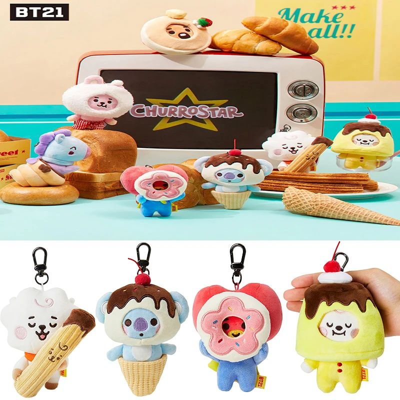 Новинка Kawaii оригинальный Bt21 детский десерт брелок кулон Rj ТАТА Манг чимми Кулинария плюшевая кукла милая кожа сумка орнамент подарки
Новинка Kawaii оригинальный Bt21 детский десерт брелок кулон Rj ТАТА Манг чимми Кулинария плюшевая кукла милая кожа сумка орнамент подарки