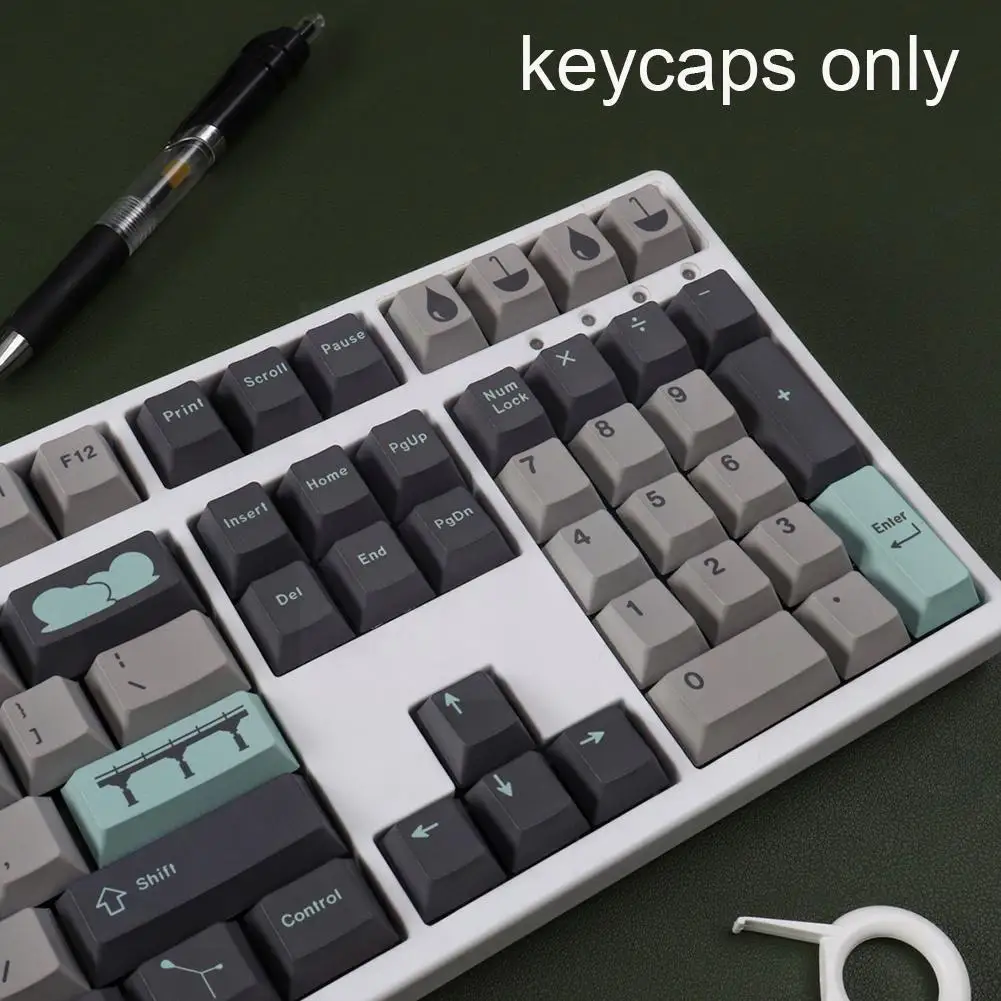 For GMK Keycap Gray RainyDay Rainy Day 129 Key Height 64/87/980 Shortcut Sublimation PBT Adapter Desktop E1N0
For GMK Keycap Gray RainyDay Rainy Day 129 Key Height 64/87/980 Shortcut Sublimation PBT Adapter Desktop E1N0