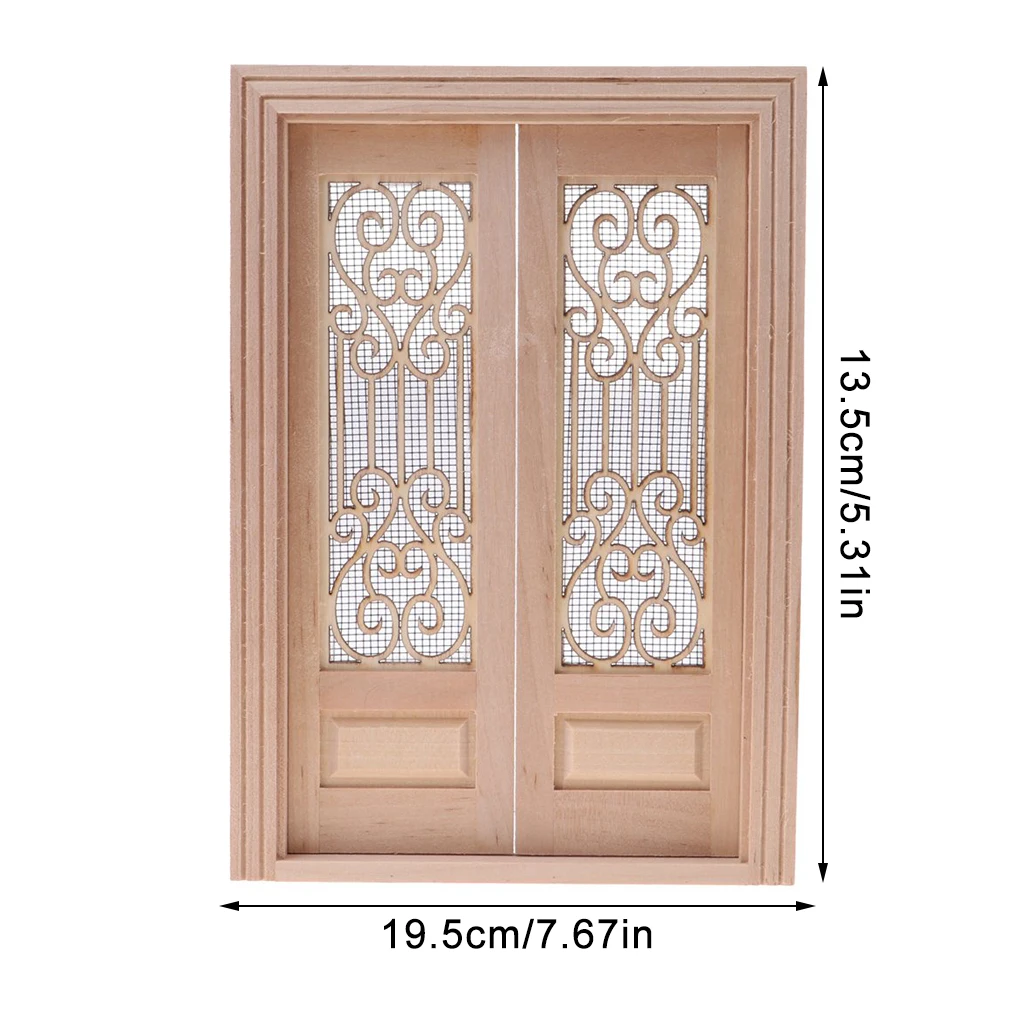 1 12 Mini Double Screen Door Furniture DIY Hollow Lifelike Bright Colors Attractive Fashionable Accessory for Room Decor
1 12 Mini Double Screen Door Furniture DIY Hollow Lifelike Bright Colors Attractive Fashionable Accessory for Room Decor