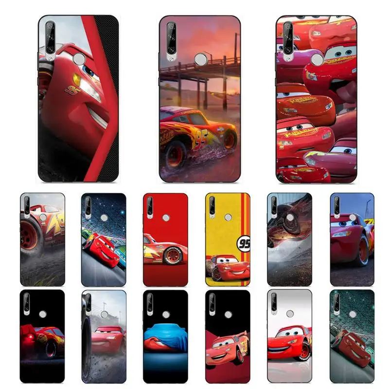 

Disney Lightning McQueen Phone Case for Huawei Y 6 9 7 5 8s prime 2019 2018 enjoy 7 plus