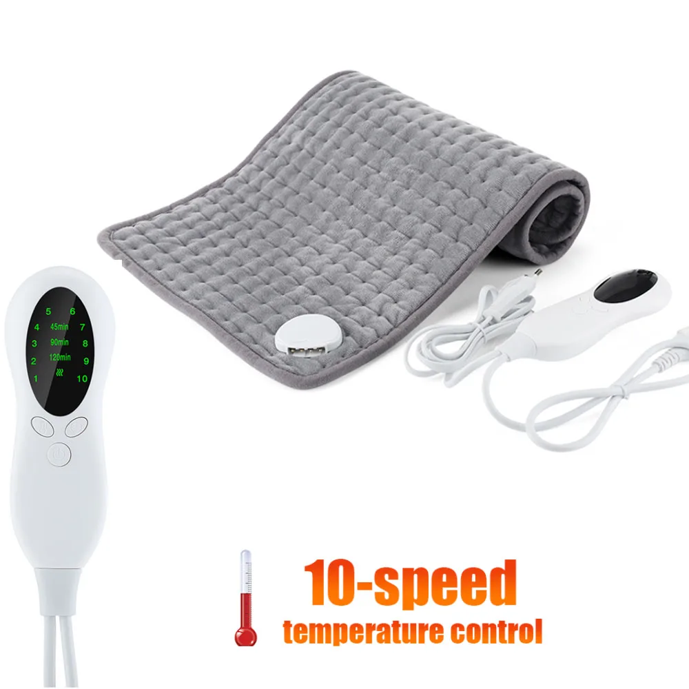 

Electric Heating Pad Physiotherapy Electric Blanket 3 Gears Timing 10 Gears Temperature Control Hot Compress Heated Waistcoat