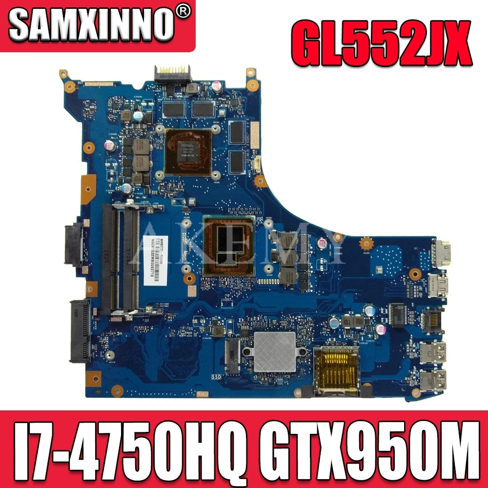 Материнская плата GL552JX GTX950M I7-4750HQ для Asus FX-plus ZX50J ZX50JX GL552J GL552JX материнская плата для ноутбука GL552JX
Материнская плата GL552JX GTX950M I7-4750HQ для Asus FX-plus ZX50J ZX50JX GL552J GL552JX материнская плата для ноутбука GL552JX