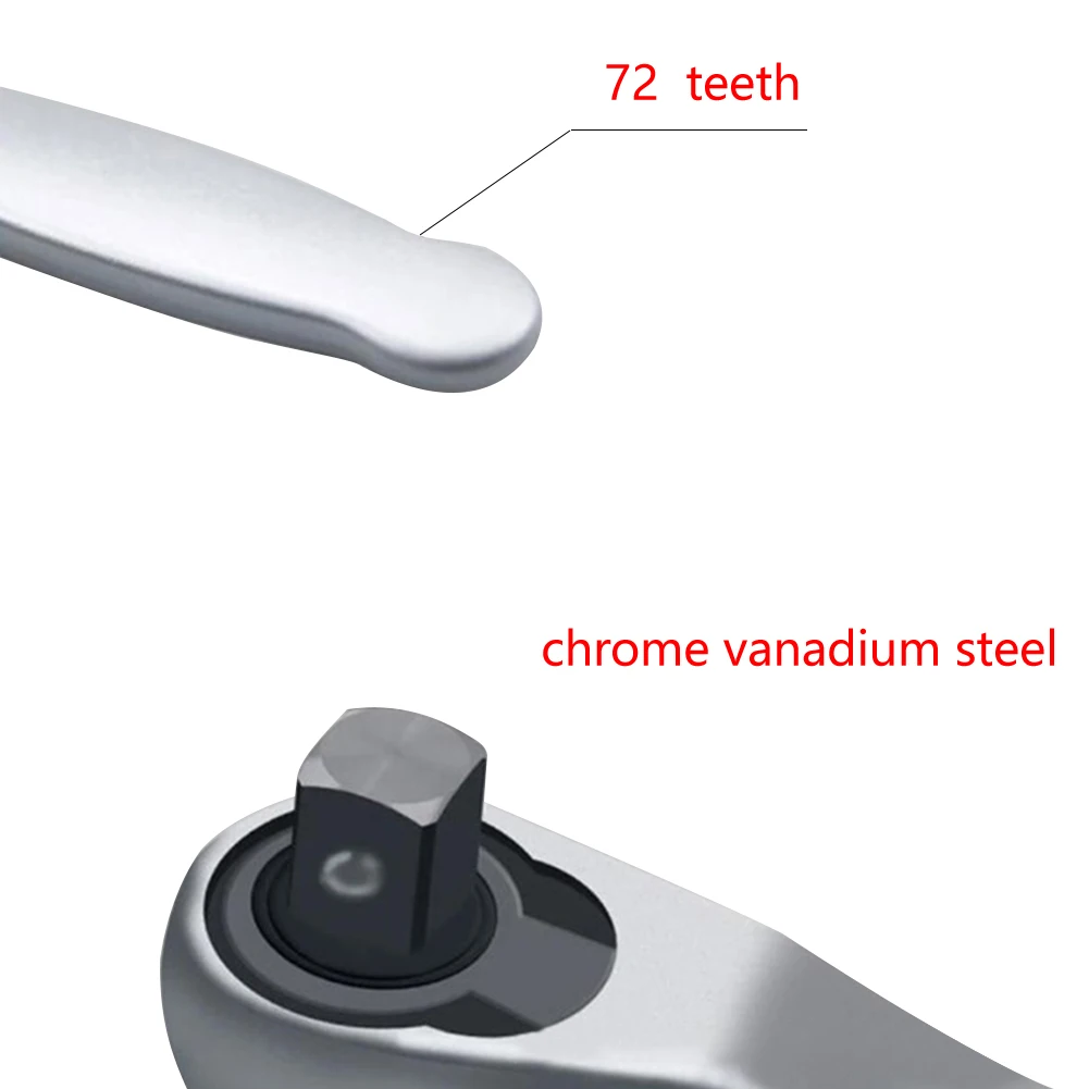Brand New Ratchet Wrench Compact For Automotive/cycling Lightweight Portable Steel Sturdy 1 Pc 1/4-inch 2 In 1
Brand New Ratchet Wrench Compact For Automotive/cycling Lightweight Portable Steel Sturdy 1 Pc 1/4-inch 2 In 1