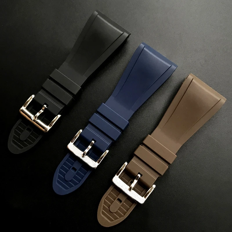 30mm Men Woman Black Brown Blue Really Soft Rubber Watch Band Strap For Bvlgari OCTO 101964 Bracelet Wristband
30mm Men Woman Black Brown Blue Really Soft Rubber Watch Band Strap For Bvlgari OCTO 101964 Bracelet Wristband