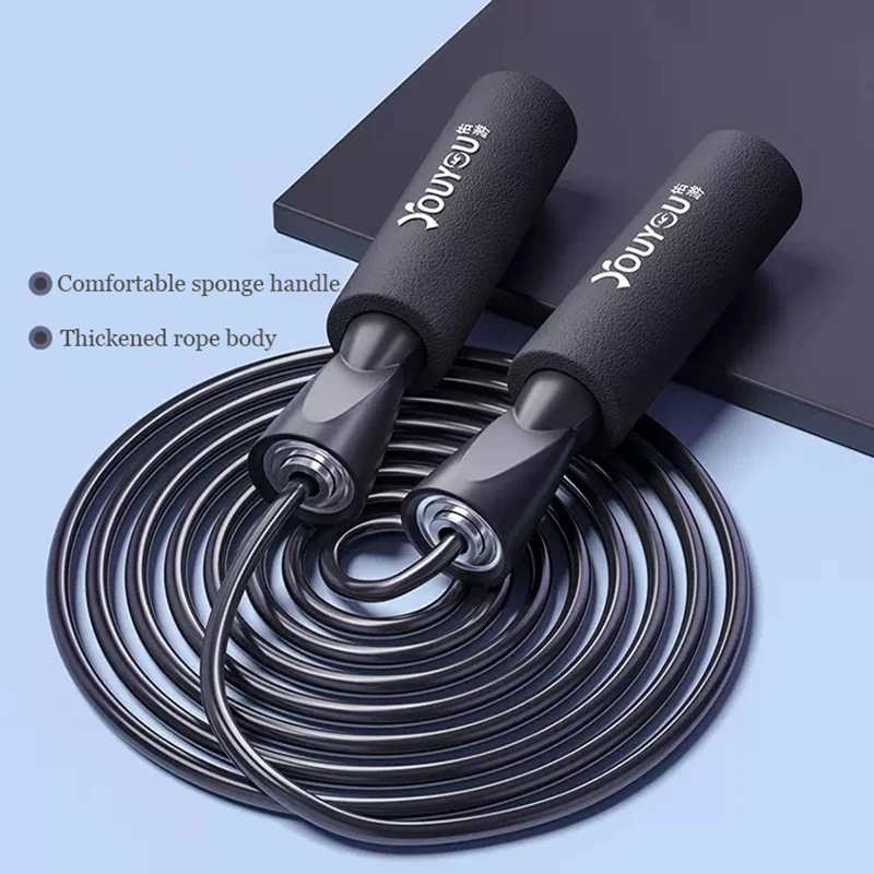 Скакалка с подшипником, утяжеленная, беспроводная, тяжелая, для фитнеса, упражнений дома
Скакалка с подшипником, утяжеленная, беспроводная, тяжелая, для фитнеса, упражнений дома