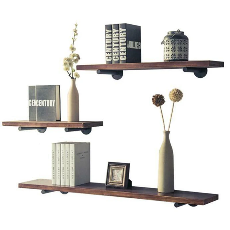 1*Wall Storage Shelf Holder Brackets Book Shelving Industrial Steampunk Iron Pipe Furniture Shelves Holder Racks
1*Wall Storage Shelf Holder Brackets Book Shelving Industrial Steampunk Iron Pipe Furniture Shelves Holder Racks