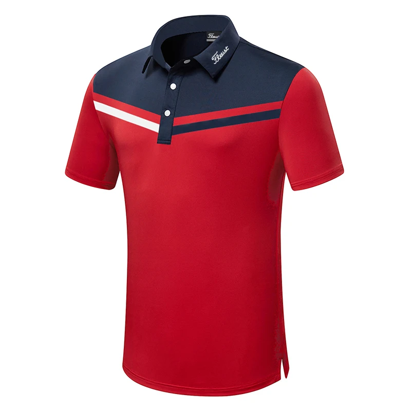 New Golf Short Sleeve Golf Jerseys Men's Outdoor Sports Quick Dry Sweat Wicking Breathable Polo Shirt
New Golf Short Sleeve Golf Jerseys Men's Outdoor Sports Quick Dry Sweat Wicking Breathable Polo Shirt
