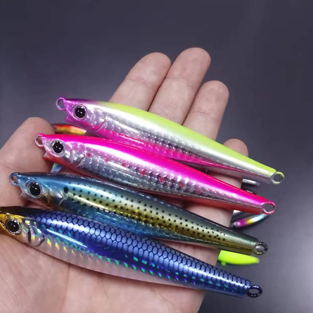Minnow Fishing Lure 95mm 40g Luminous Sinking Lure Artificial Hard Bait Crankbait Wobblers Carp Perch Trout Fishing Accessories
Minnow Fishing Lure 95mm 40g Luminous Sinking Lure Artificial Hard Bait Crankbait Wobblers Carp Perch Trout Fishing Accessories
