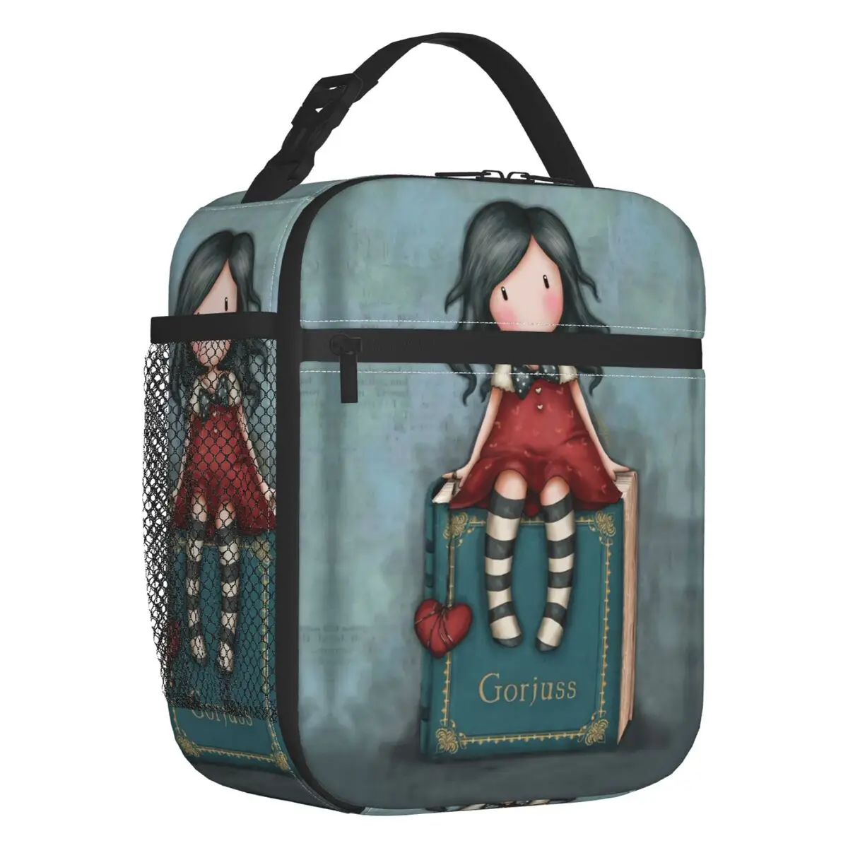 Custom Santoro Gorjuss Lunch Bag Men Women Cooler Thermal Insulated Lunch Box for Adult Office
Custom Santoro Gorjuss Lunch Bag Men Women Cooler Thermal Insulated Lunch Box for Adult Office