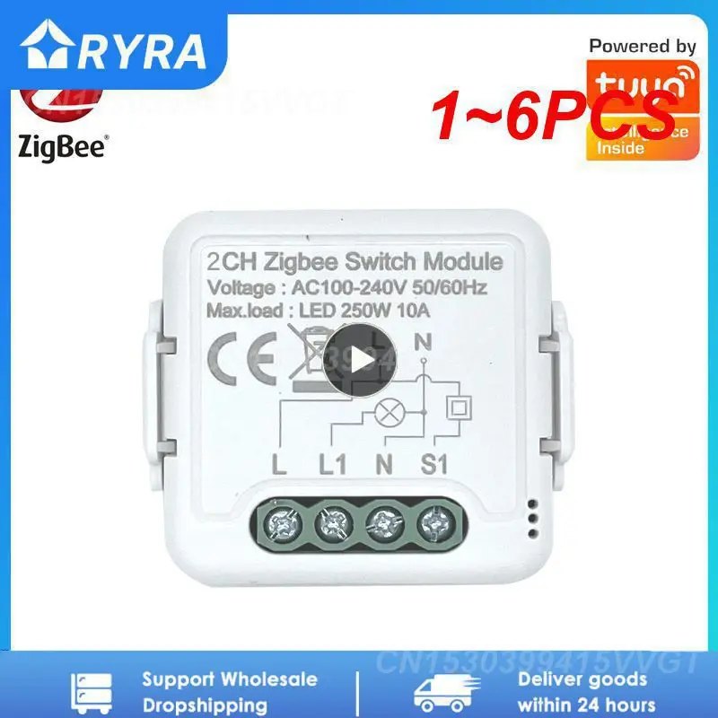 Умный Wi-Fi модуль Tuya, 1 ~ 6 шт., потайной переключатель для рулонного затвора, электродвигатель, 1/2 комплектов, совместимый с Alexa Home
Умный Wi-Fi модуль Tuya, 1 ~ 6 шт., потайной переключатель для рулонного затвора, электродвигатель, 1/2 комплектов, совместимый с Alexa Home
