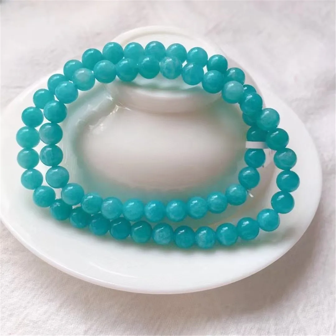 6mm Natural Green Amazonite Bracelet Jewerly For Woman Lady Man Healing Love Gift Crystal Beads Mozambique Stone Strands AAAAA 
6mm Natural Green Amazonite Bracelet Jewerly For Woman Lady Man Healing Love Gift Crystal Beads Mozambique Stone Strands AAAAA