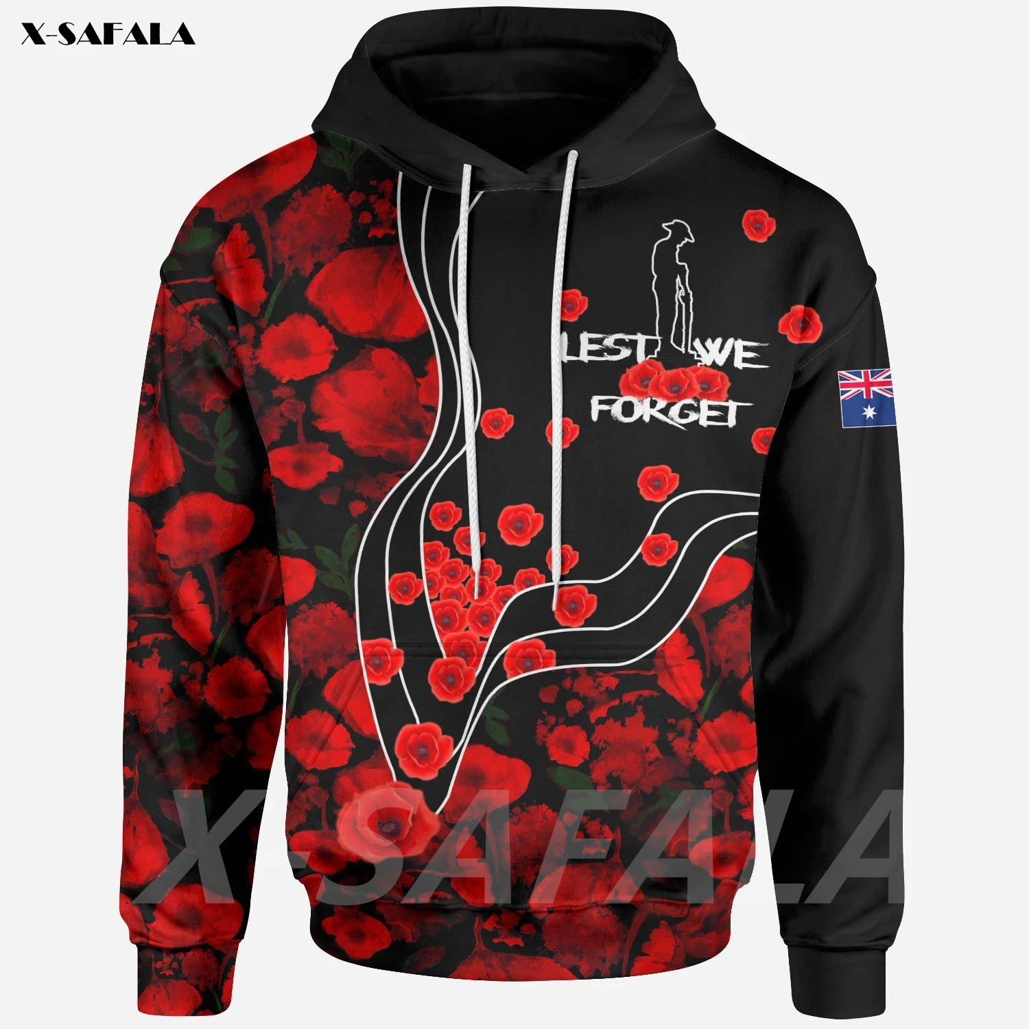 Худи на молнии с 3D-принтом Австралии Anzac Day 2022 Lest We забудьте Poppy, мужской пуловер, свитшот с капюшоном, трикотажные спортивные костюмы, верхняя...
Худи на молнии с 3D-принтом Австралии Anzac Day 2022 Lest We забудьте Poppy, мужской пуловер, свитшот с капюшоном, трикотажные спортивные костюмы, верхняя...