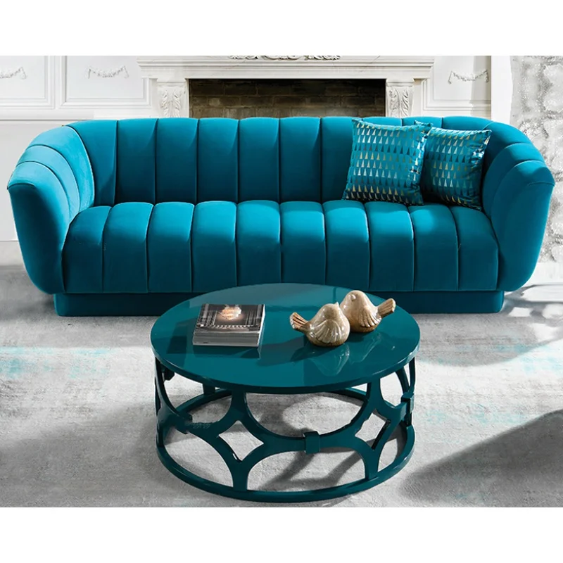 European Design Comfortable Living Room Furniture Modern Sofa Restaurant Banquette Decoration
European Design Comfortable Living Room Furniture Modern Sofa Restaurant Banquette Decoration