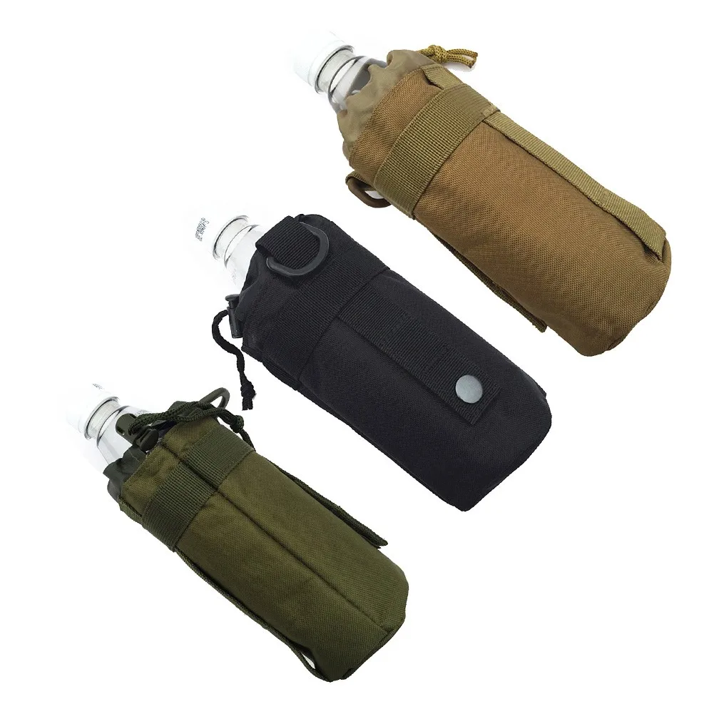 Tactical Water Bottle Carrier 500ml Outdoor Molle Pouch Bag Travel Hiking Cycling Drawstring Holder Kettle Carrier Bag
Tactical Water Bottle Carrier 500ml Outdoor Molle Pouch Bag Travel Hiking Cycling Drawstring Holder Kettle Carrier Bag