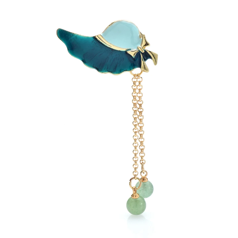 Wuli&baby Elegant Hat Brooches For Women Unisex Pretty Blue Enamel Chain Hat Party Causal Brooch Pin Gifts 
Wuli&baby Elegant Hat Brooches For Women Unisex Pretty Blue Enamel Chain Hat Party Causal Brooch Pin Gifts