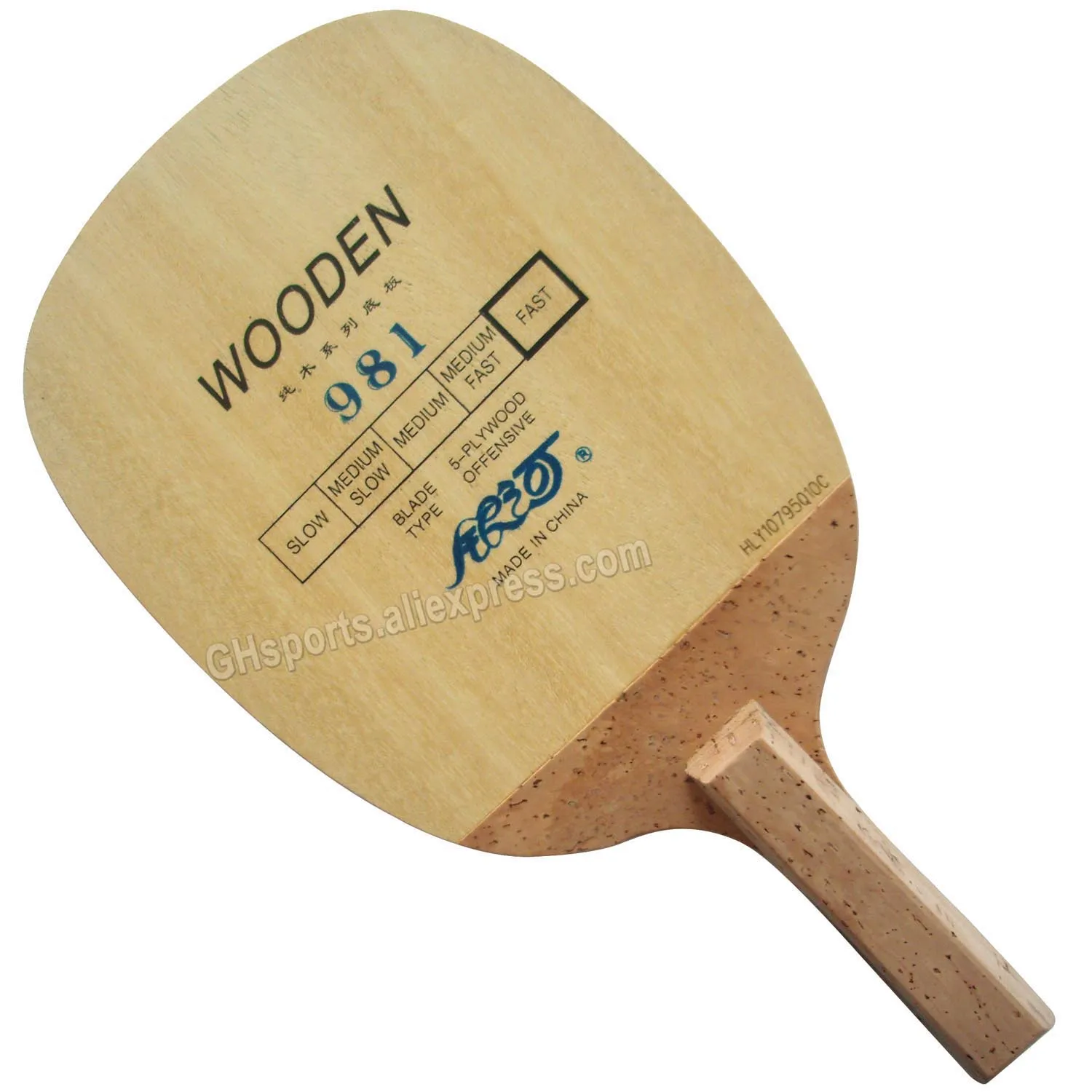 Galaxy Milky Way Yinhe 981 Wooden Fast-Attack OFF Table Tennis Blade Japanese penhold for PingPong Racket
Galaxy Milky Way Yinhe 981 Wooden Fast-Attack OFF Table Tennis Blade Japanese penhold for PingPong Racket