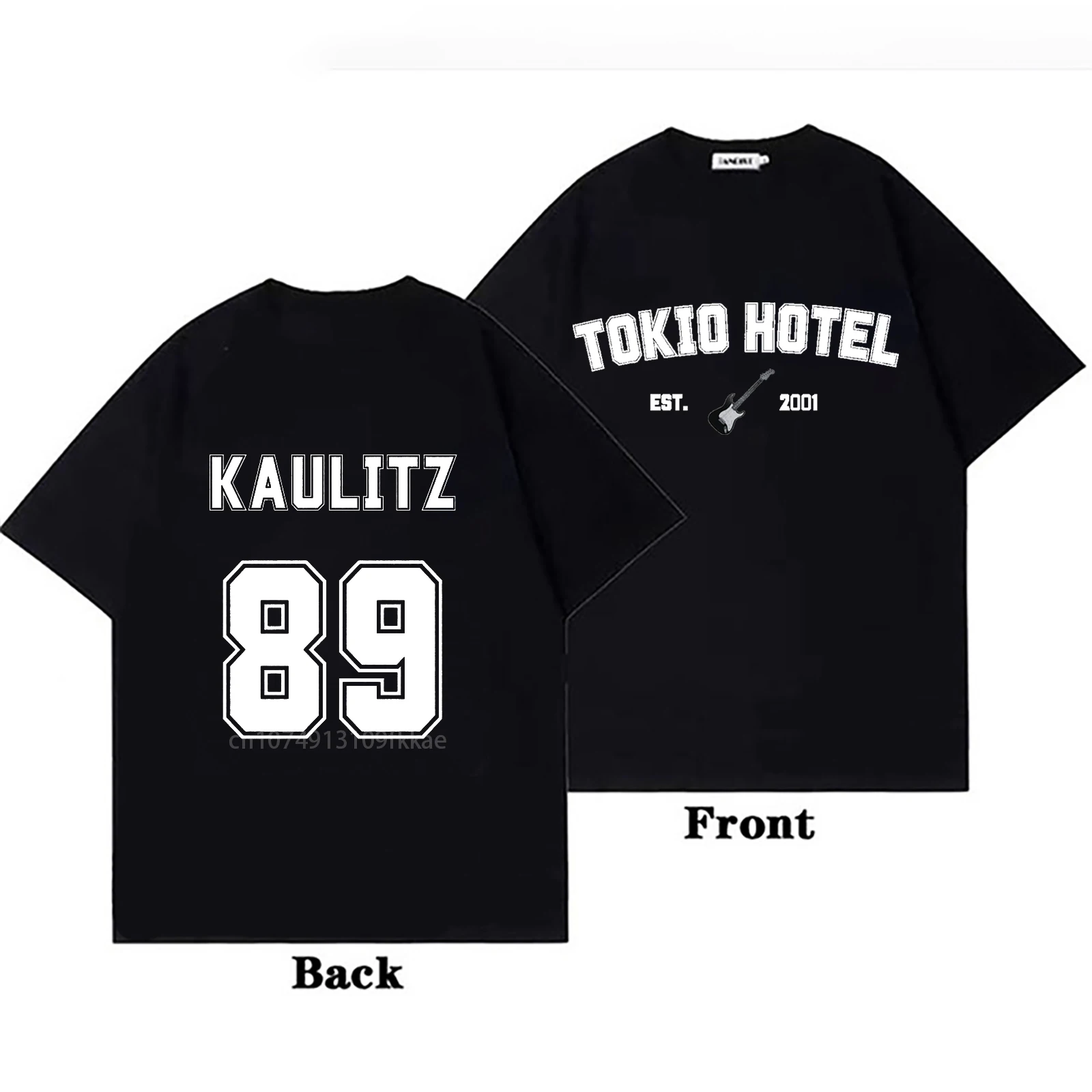 Tokio Hotel Cotton T Shirt Rock Band Kaulitz Back Print Germany Essentials Summer Short Sleeve Black Tee Men Women Plain Clothes
Tokio Hotel Cotton T Shirt Rock Band Kaulitz Back Print Germany Essentials Summer Short Sleeve Black Tee Men Women Plain Clothes