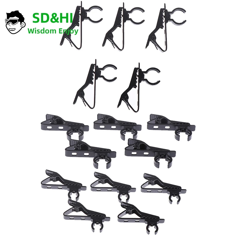 SD&HI Microphone Iron Clip Lavalier Microphone Iron Clip Tie Clip Mic Lapel Collar Clip Microphone Accessories Protable Clip
SD&HI Microphone Iron Clip Lavalier Microphone Iron Clip Tie Clip Mic Lapel Collar Clip Microphone Accessories Protable Clip