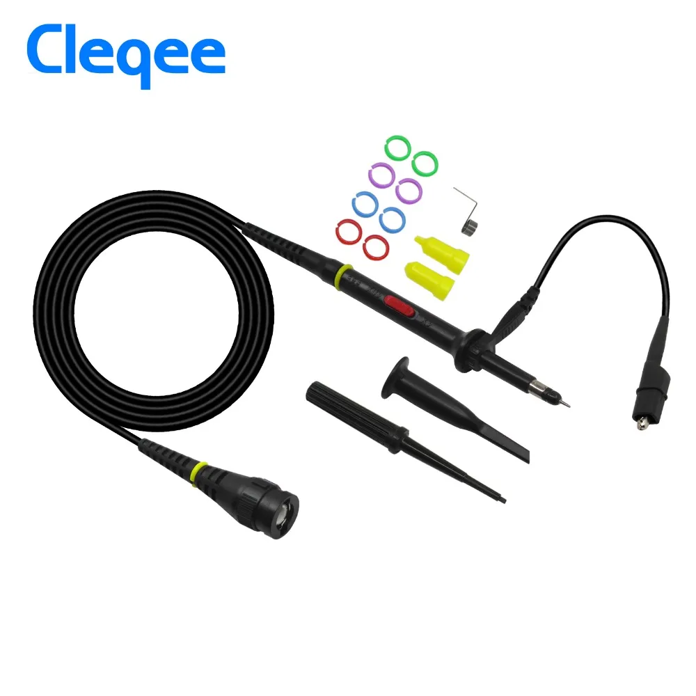 Cleqee P7100 1PCS Oscilloscope Probe 100mhz BNC Protective Cap Scope Probe X1/X10 DC-100MHz
Cleqee P7100 1PCS Oscilloscope Probe 100mhz BNC Protective Cap Scope Probe X1/X10 DC-100MHz