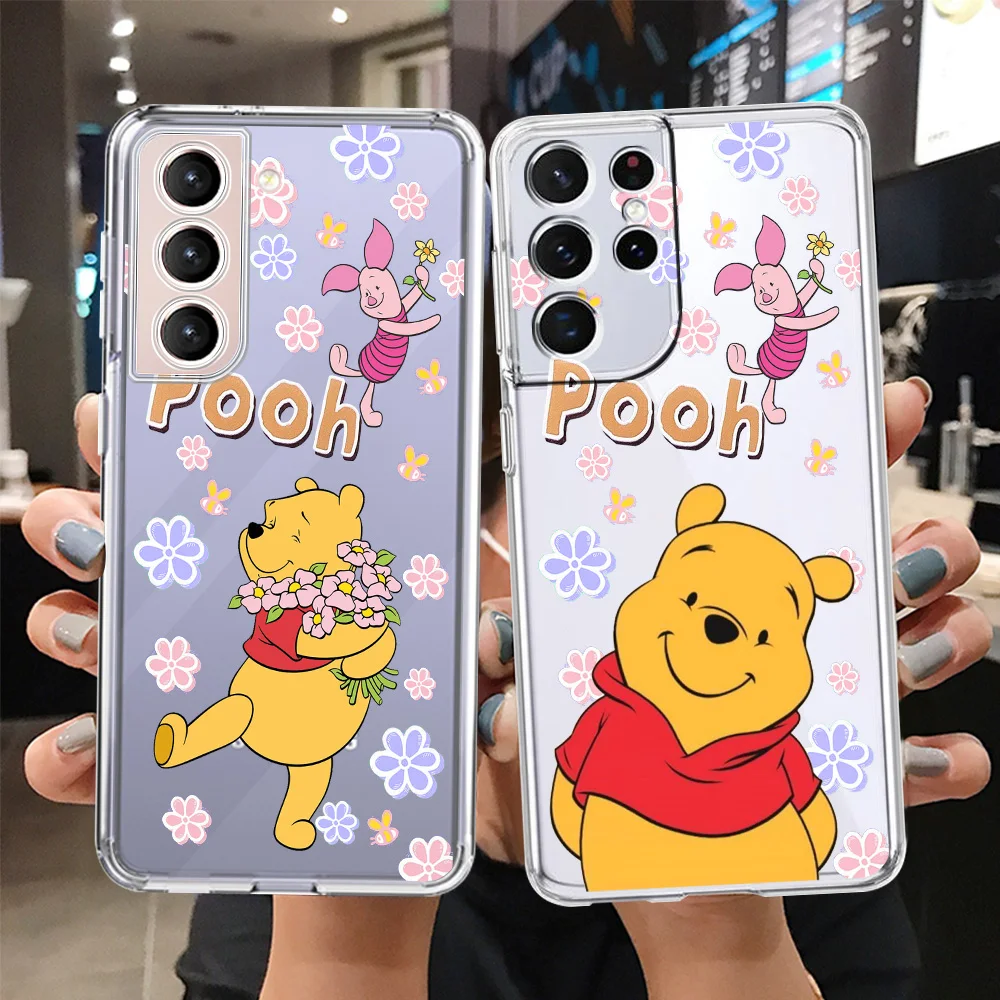 Winnie Pooh Bear Tigger Piglet Clear Case For Samsung Galaxy S22 S20 FE S21 S10 S9 Plus Note 20 Ultra 10 Transparent Phone Shell
Winnie Pooh Bear Tigger Piglet Clear Case For Samsung Galaxy S22 S20 FE S21 S10 S9 Plus Note 20 Ultra 10 Transparent Phone Shell