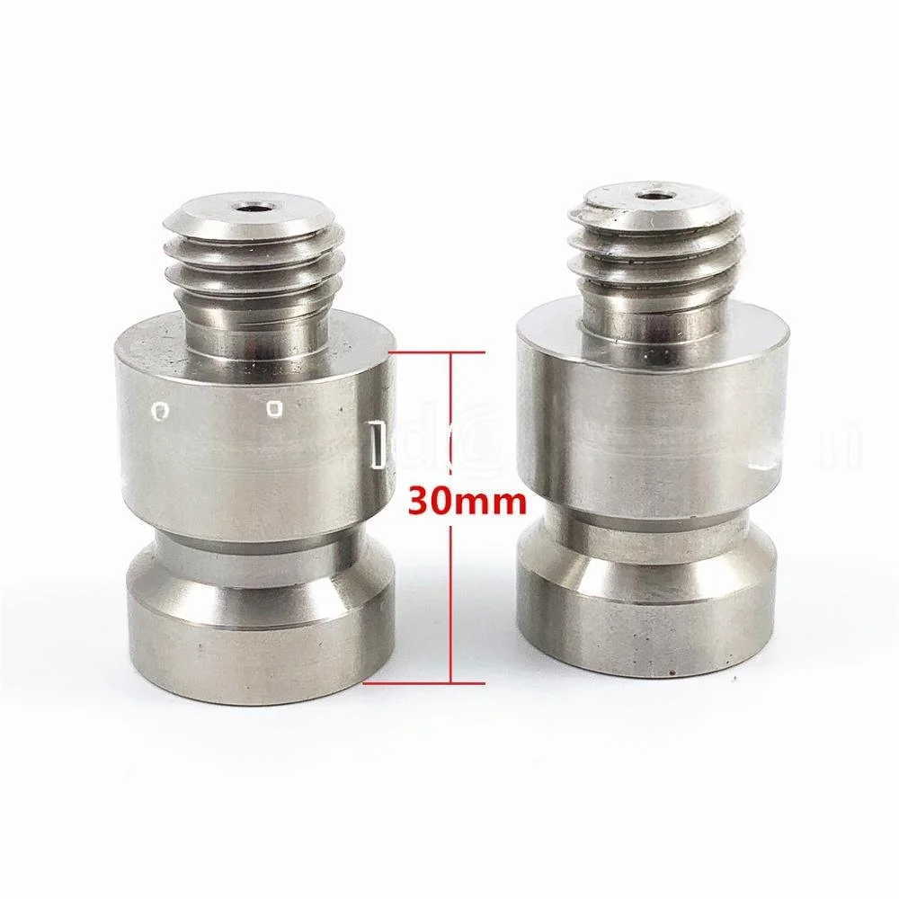 2pcs NEW Stainless steel 30mm length GPS RTK Adapter Prism Adapter - 5/8 x 11 thread for Total Station prism surveying Geography
2pcs NEW Stainless steel 30mm length GPS RTK Adapter Prism Adapter - 5/8 x 11 thread for Total Station prism surveying Geography