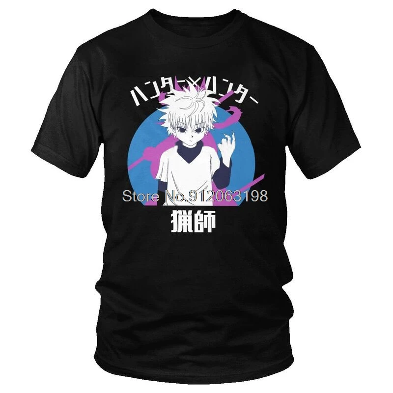 Tvoe Hunter X Hunter T Shirt Men Cotton Print T-shirt Streetwear Anime Manga Tshirt Short Sleeve Hxh Killua Zoldyck Tee Top
Tvoe Hunter X Hunter T Shirt Men Cotton Print T-shirt Streetwear Anime Manga Tshirt Short Sleeve Hxh Killua Zoldyck Tee Top
