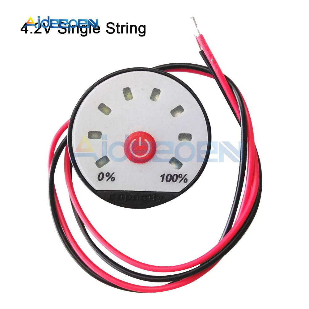 Программируемый тестер уровня заряда, 4,2 в, 7,4 В, 12 В, 16,8 в, 22 В, 24 В, 36 В, светодиодный индикатор емкости литиевых/свинцово-кислотных аккумуляторов
Программируемый тестер уровня заряда, 4,2 в, 7,4 В, 12 В, 16,8 в, 22 В, 24 В, 36 В, светодиодный индикатор емкости литиевых/свинцово-кислотных аккумуляторов