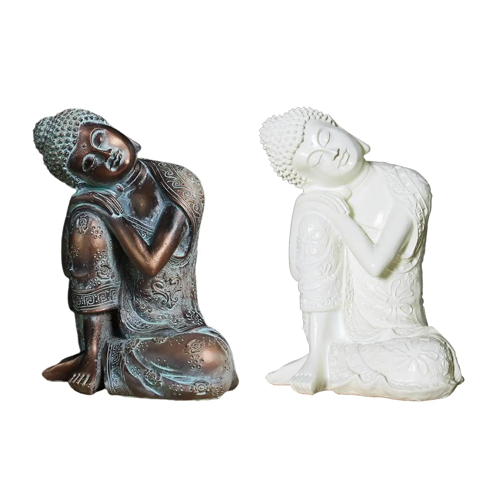 23cm Resin White Sleeping Buddha Statue Crafts Living Room Home Decor bring good luck and auspiciousness
23cm Resin White Sleeping Buddha Statue Crafts Living Room Home Decor bring good luck and auspiciousness