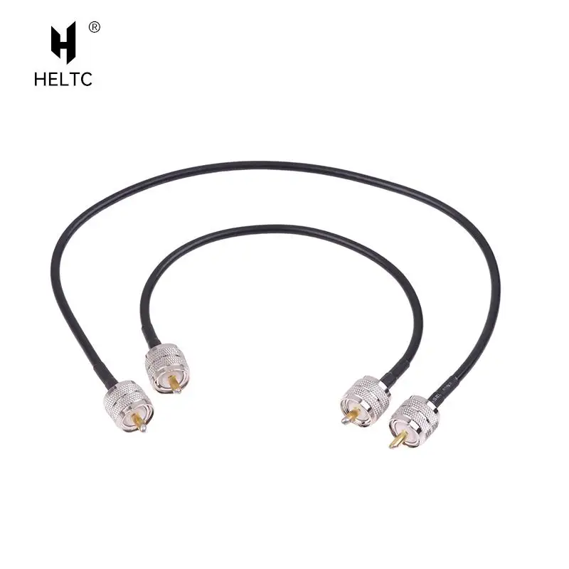 1 шт. кабель RG58 UHF PL259 штекер к UHF PL259 штекер Разъем RF перемычка косички провод терминал Прямой шнур 30 см 50 см 
1 шт. кабель RG58 UHF PL259 штекер к UHF PL259 штекер Разъем RF перемычка косички провод терминал Прямой шнур 30 см 50 см