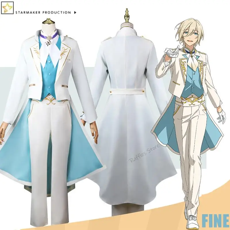 Game Ensemble Stars Tenshouin Eichi Cosplay Costume Wig Fine Team Uniform Man Woman White Swallowtail Plus Size XS-XXXL
Game Ensemble Stars Tenshouin Eichi Cosplay Costume Wig Fine Team Uniform Man Woman White Swallowtail Plus Size XS-XXXL