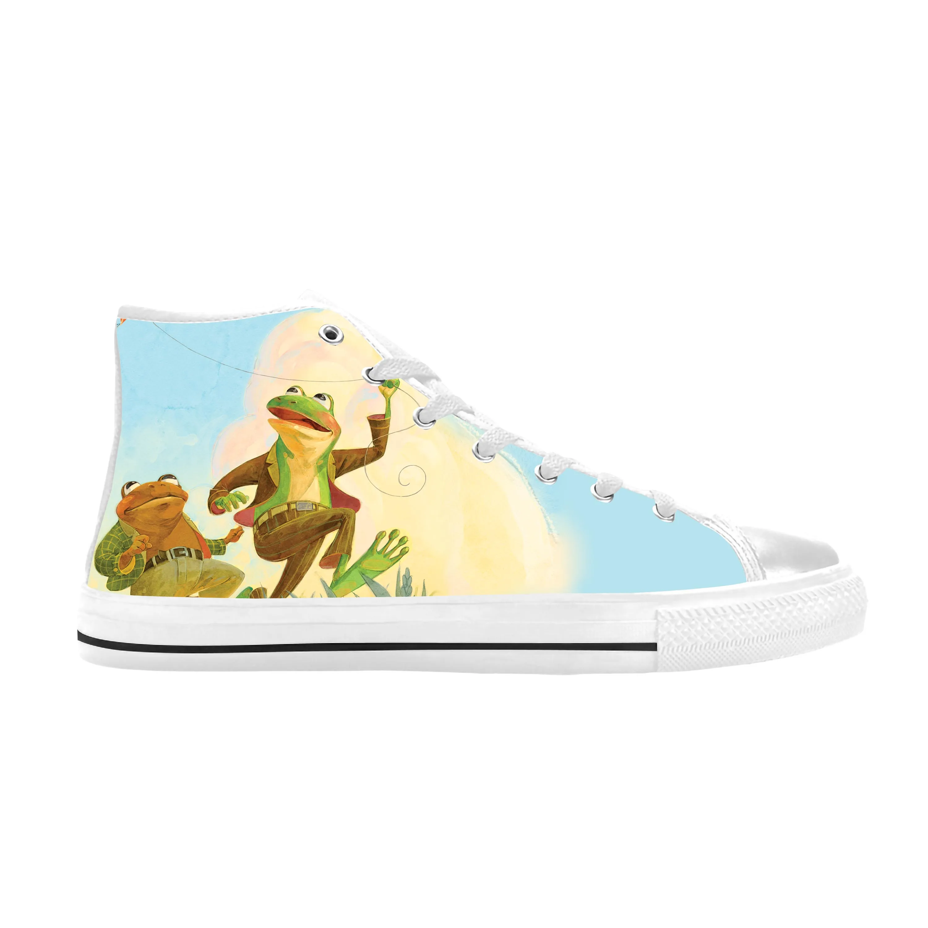 

Frog And Toad Be Gay Do Crime Anime Cartoon Manga Casual Cloth Shoes High Top Comfortable Breathable 3D Print Men Women Sneakers